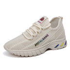 Damen Leichte und atmungsaktive Sport Sneakers mit elastischem Obermaterial R&B