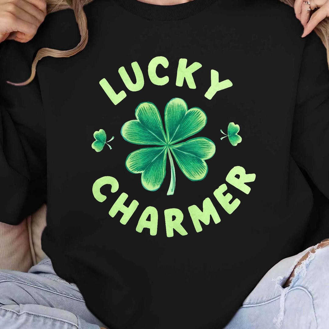 Damen Sweatshirt mit motivierendem Print und lässigem Schnitt R&B