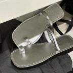 Damen Zehentrenner-Sandalen mit verstellbarem Riemendesign und ergonomischem Fußbett R&B