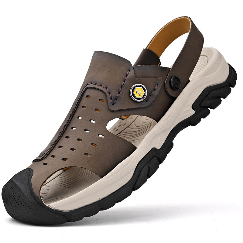 Herren Sportliche Outdoor-Sandalen mit flexiblem und rutschfestem Sohlen-Design
