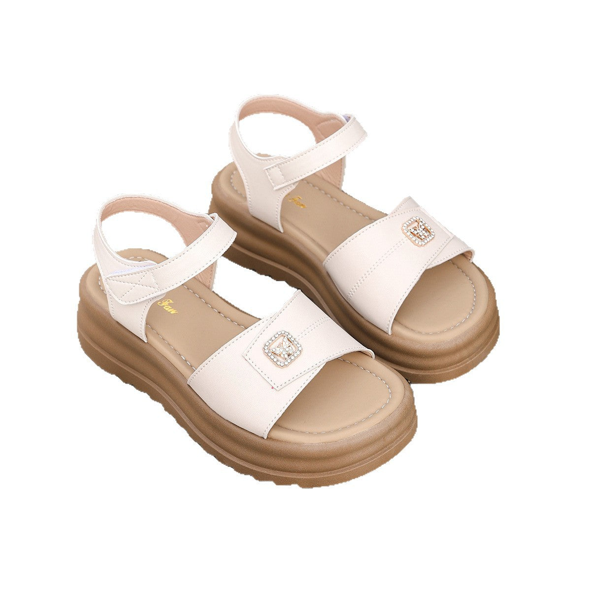 Damen Komfortable Sandalen mit verstellbaren Riemen und modischem Design R&B