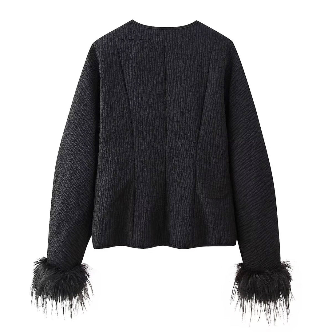 Damen modische Jacke mit einzigartigen Ärmeln R&B