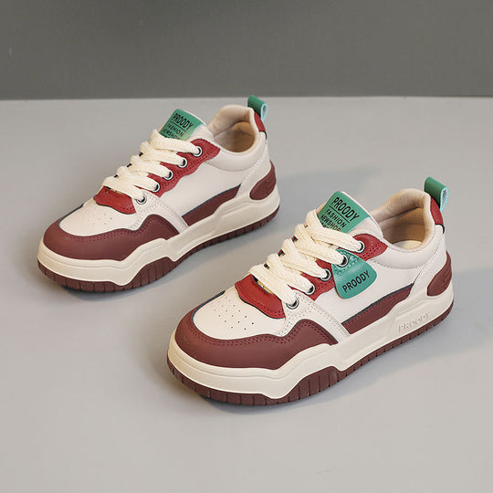 Damen modische Freizeitsneaker mit atmungsaktiver Oberflächenstruktur und rutschfester Sohle R&B