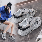 Damen Sportliche Chunky Sneakers mit atmungsaktivem Obermaterial und rutschfester Sohle R&B