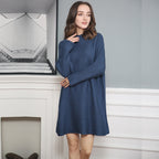 Damen Großer Rollkragenpullover aus weichem Strick