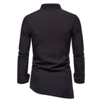 Herren Küchenjacke mit modernem Schnitt und elegantem Kragen