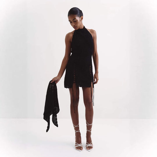 Damen Netzschal-Kleid R&B