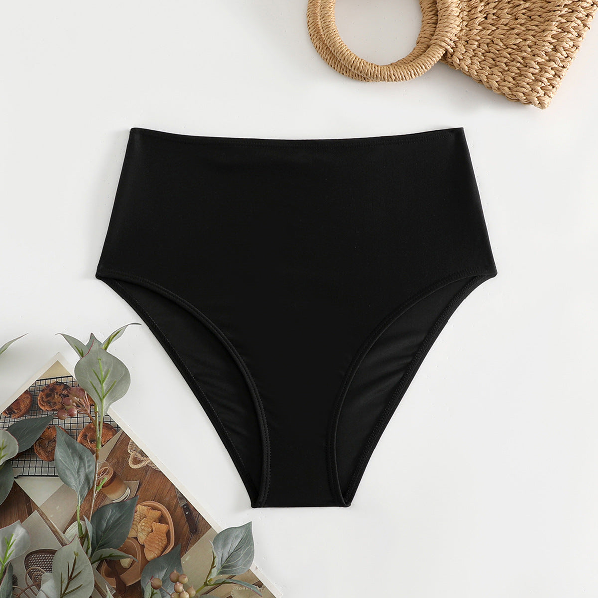 Damen Hoch taillierte Bikini-Hose