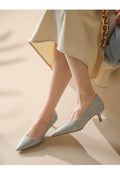Damen elegante Slingback Pumps mit stilvollem Absatz R&B