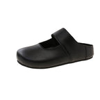 Damen Bequeme und ergonomische Hausschuhe mit breitem Riemen R&B