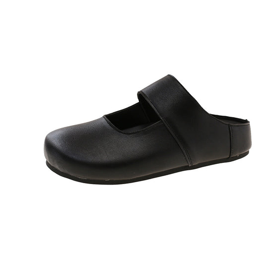 Damen Bequeme und ergonomische Hausschuhe mit breitem Riemen R&B