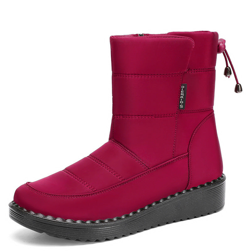 Damen Winterstiefel mit rutschfester Sohle und isolierendem Innenfutter