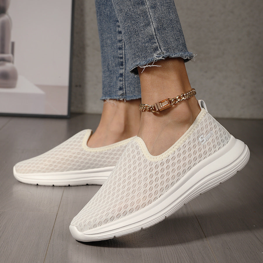 Damen Atmungsaktive Slip-On Sneakers mit innovativem Design