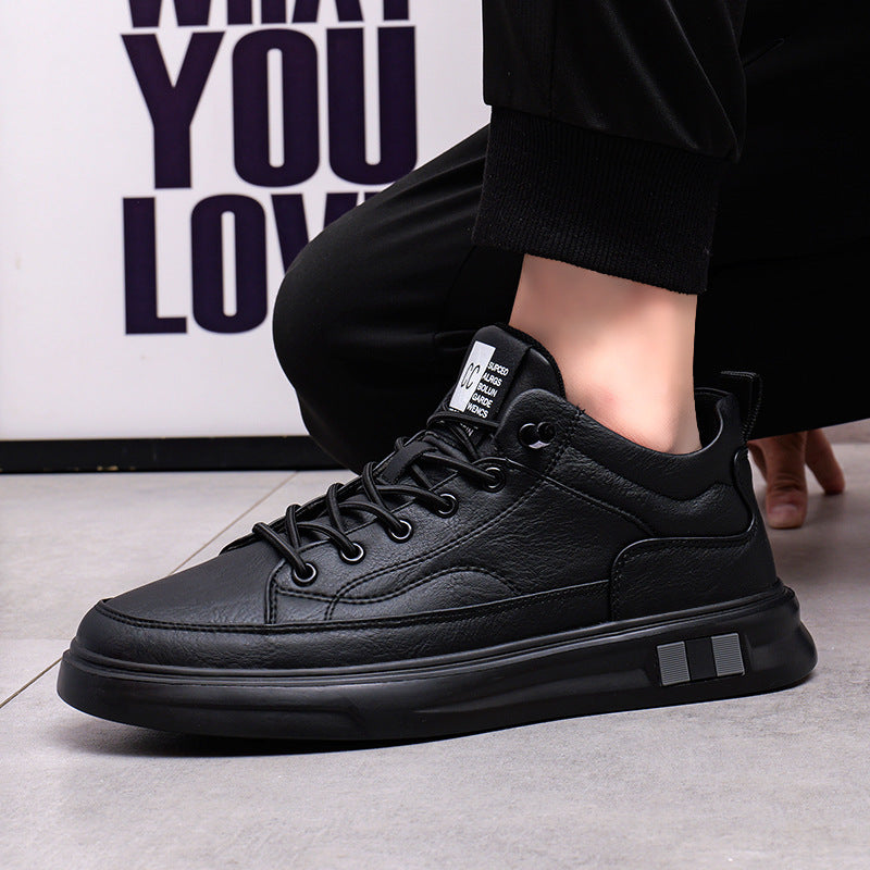 Herren Sportliche Siyah Sneaker R&B