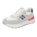 Damen Plattform Sneakers mit ergonomischer Dämpfung und trendigem Design R&B