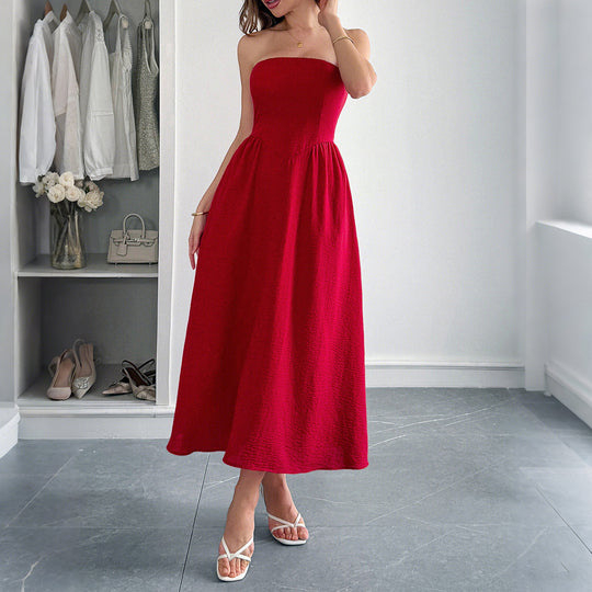 Damen Sommerliches Maxikleid im eleganten Streifenmuster R&B