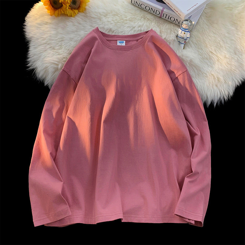 Damen Lässiges Langarmshirt aus hochwertiger Baumwolle R&B