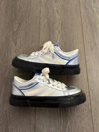 Damen Modische Sneakers mit glänzendem Obermaterial und dämpfender Sohle R&B