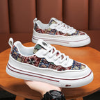 Damen modische Sneakers mit ethnischem Design und bequemer Dämpfung R&B