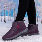 Damen Winterstiefel mit isolierender Fütterung und rutschfester Sohle R&B