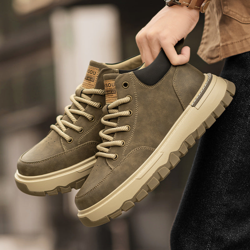 Damen Robuste High-Top Sneakers mit rutschfester Sohle und atmungsaktivem Obermaterial R&B