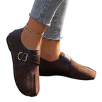 Damen bequeme Clogs mit trendigem Riemendesign und komfortabler Fußbettung R&B