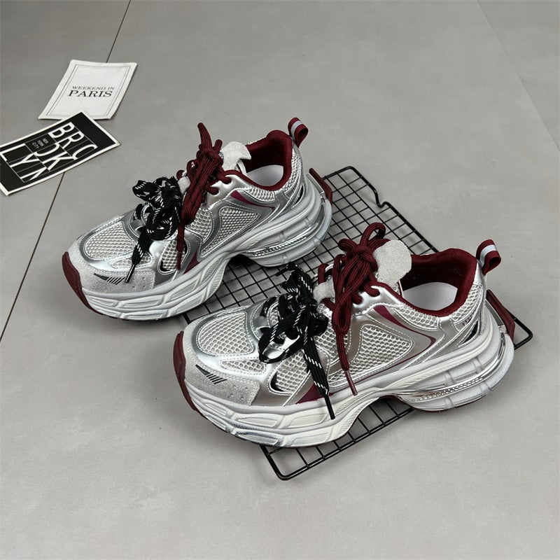 Damen Komfortable Sport Sneakers mit atmungsaktiver Membran und dämpfender Sohle R&B