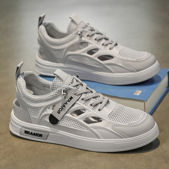 Damen Sportliche Mesh-Sneaker mit atmungsaktiver Konstruktion und dämpfendem Fußbett R&B