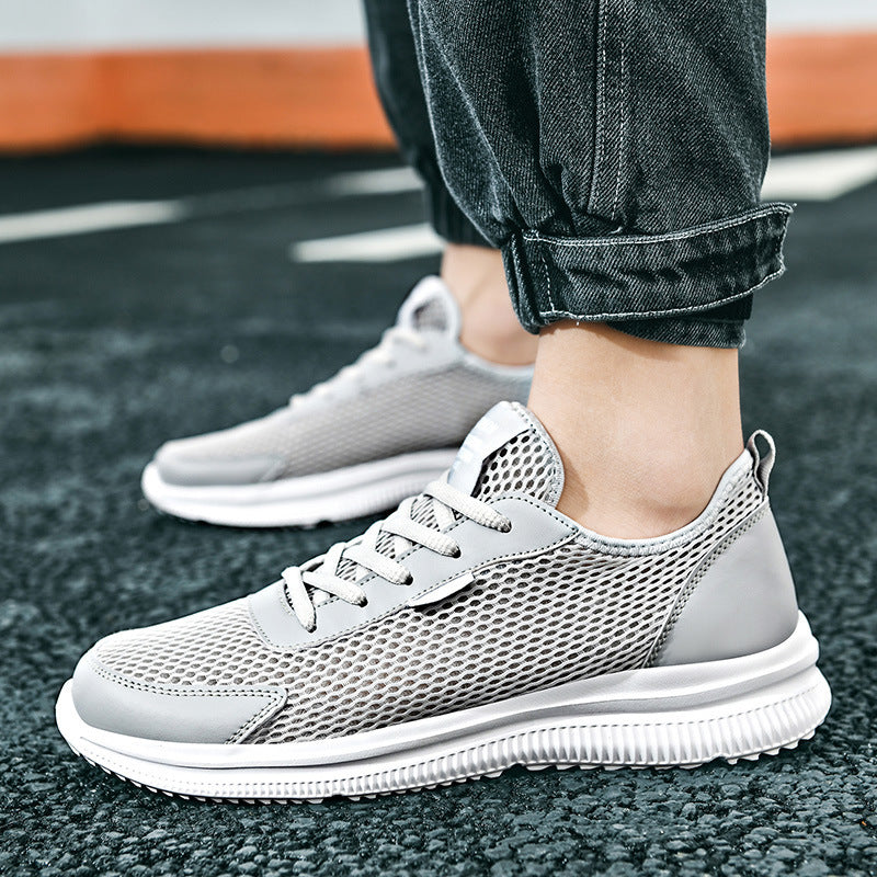 Damen Sportliche Sneakers mit atmungsaktiver Netzoberfläche und rutschfester Sohle