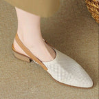 Damen Halbschuhe mit geschlossener Schuhspitze und verstellbarem Riemen