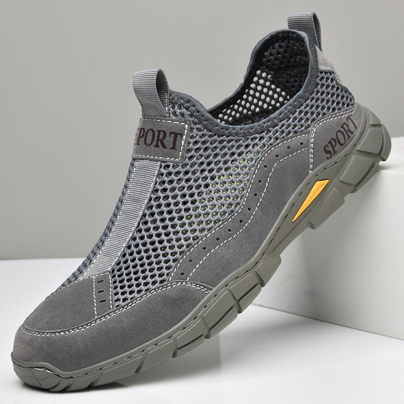Herren Atmungsaktive Netzsneaker mit rutschfester Sohle R&B