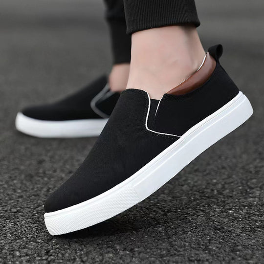 Damen Slip-On Sneakers mit flexiblem Obermaterial und rutschfester Sohle R&B