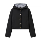 Damen Utility-Jacke mit abnehmbarer Kapuze und praktischen Taschen R&B