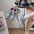 Damen Sportliche Sneaker mit atmungsaktivem Mesh-Obermaterial und komfortabler Dämpfung R&B