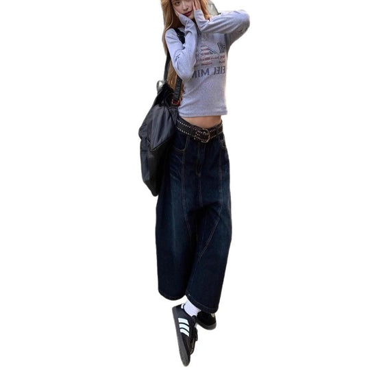 Damen Bequeme Oversized-Freizeitjacke mit Kapuze und Druck R&B