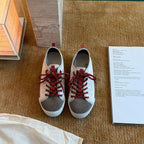 Damen Sportliche Sneakers im minimalistischen Design mit atmungsaktiver Obermaterialkombination