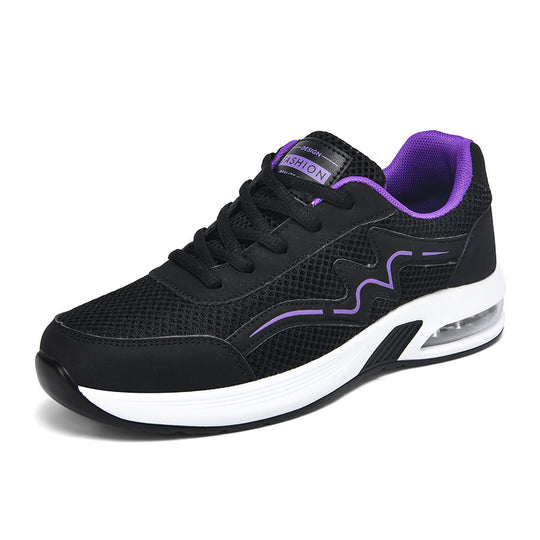 Damen nan City-Walking-Sneaker mit sichtbarer Fersenluftkammer und ergonomischer EVA-Dämpfung R&B