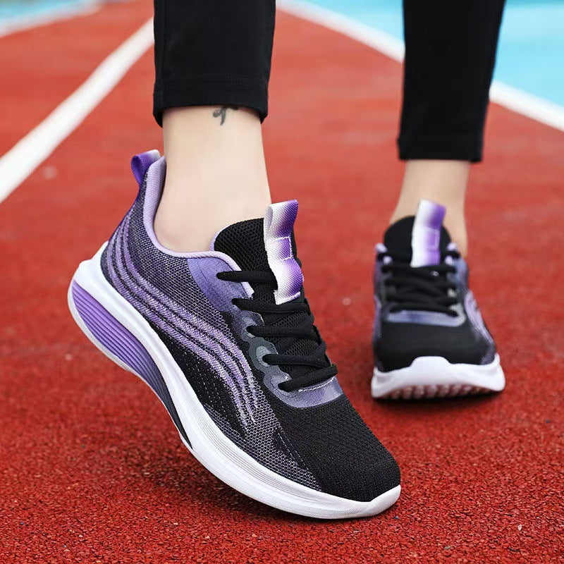 Damen Atmungsaktive Fitness-Sneaker mit dämpfendem Laufsohlenkomfort R&B