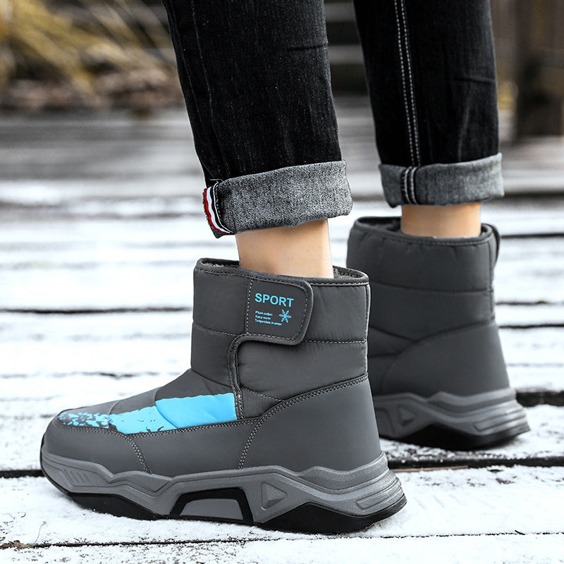 Damen Isolierte Sportwinterstiefel mit rutschfester Profilsohle R&B