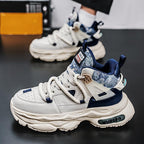 Damen Sportliche Chunky Sneakers mit atmungsaktivem Obermaterial und rutschfester Sohle