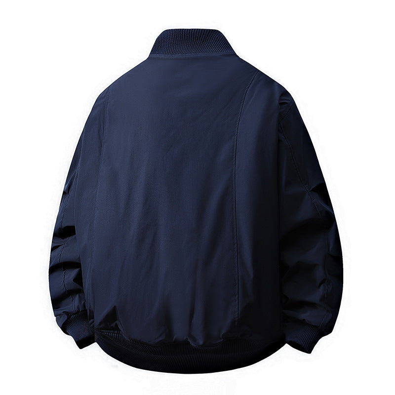 Herren lässige Übergangsjacke im minimalistischen Design R&B