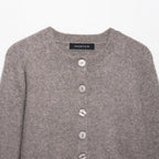 Damen Kurzstrickjacke mit Knopfdetails R&B