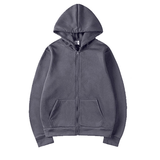 Damen Kapuzensweatshirt mit durchgehendem Reißverschluss und seitlichen Taschen R&B