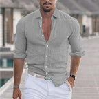 Herren Premium Hemd mit modernem Slim-Fit Schnitt und hautfreundlicher Textur R&B