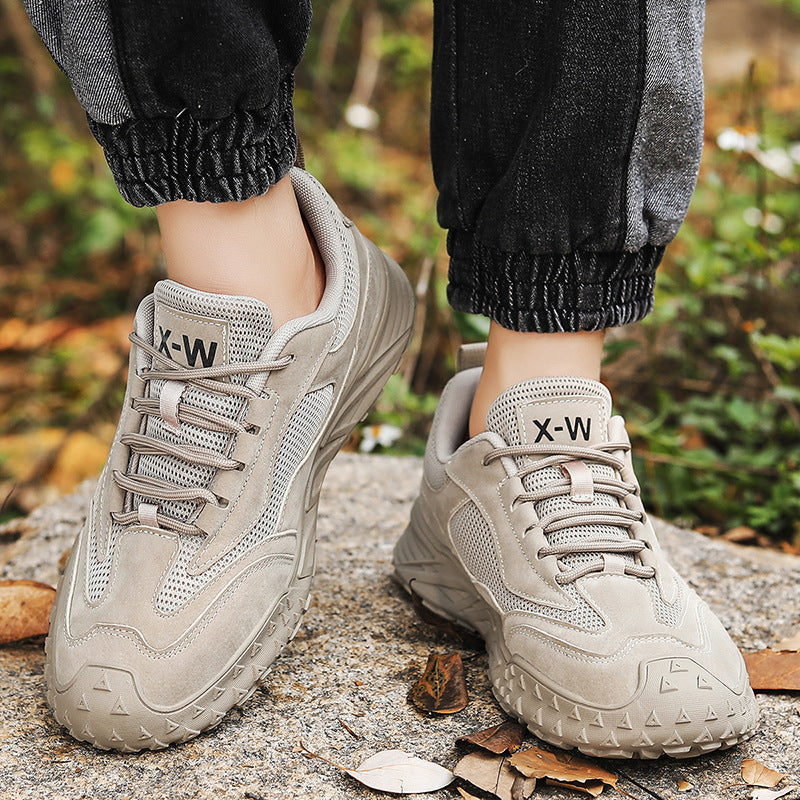 Damen Sportliche Freizeit-Sneaker mit atmungsaktivem Mesh und rutschfester Sohle