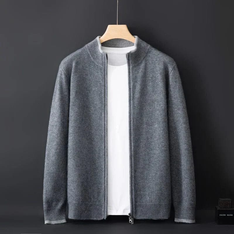 R&B | Bequeme Strickjacke Herren mit Reißverschluss für Alltag und Anlässe