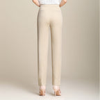 Damen Stoffhose High Waist mit schmaler Passform