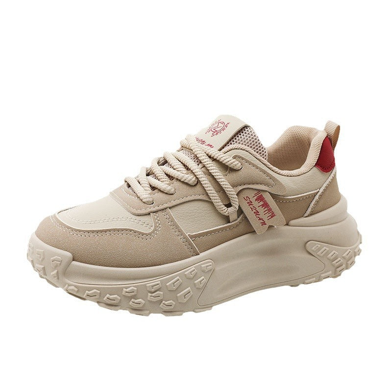 Damen modische Chunky Sneakers mit atmungsaktivem Mesh-Obermaterial R&B