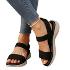 Damen Komfortable Sandalen mit atmungsaktiven Einsätzen und rutschfester Sohle R&B