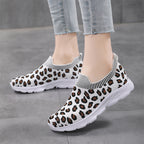 Damen Sneakers mit flexiblem Strick-Obermaterial und rutschfester Sohle R&B